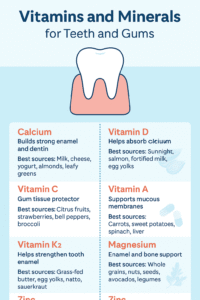 Vitamins And Minerals For Teeth And Gums